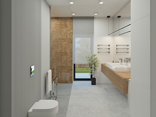 Łazienka w stylu minimal