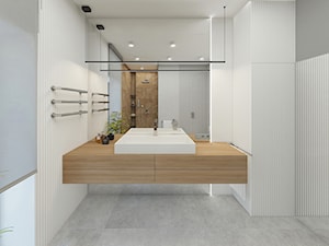 Łazienka w stylu minimal - Łazienka, styl minimalistyczny - zdjęcie od meinDESIGN