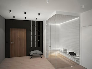 Apartament w Nordic Haven, Bydgoszcz - Hol / przedpokój, styl minimalistyczny - zdjęcie od meinDESIGN