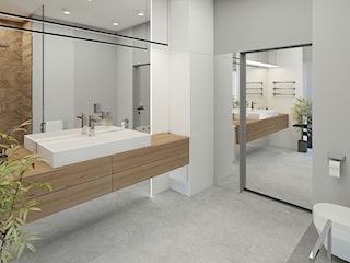 Łazienka w stylu minimal