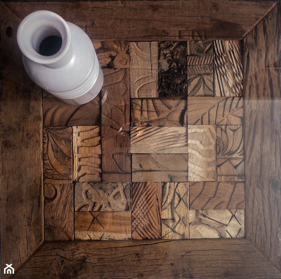 Drewniany stolik - zdjęcie od SPOIWO studio