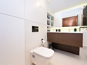 AURA - GDAŃSK CENTRUM - Średnia bez okna łazienka, styl nowoczesny - zdjęcie od Luk Studio Pracownia Projektowa