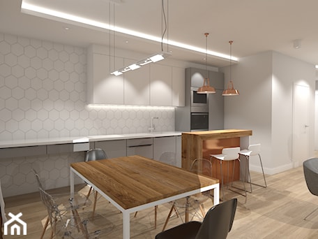 Aranżacje wnętrz - Kuchnia: APARTAMENT W SOPOCIE - Kuchnia, styl industrialny - Luk Studio Pracownia Projektowa. Przeglądaj, dodawaj i zapisuj najlepsze zdjęcia, pomysły i inspiracje designerskie. W bazie mamy już prawie milion fotografii!