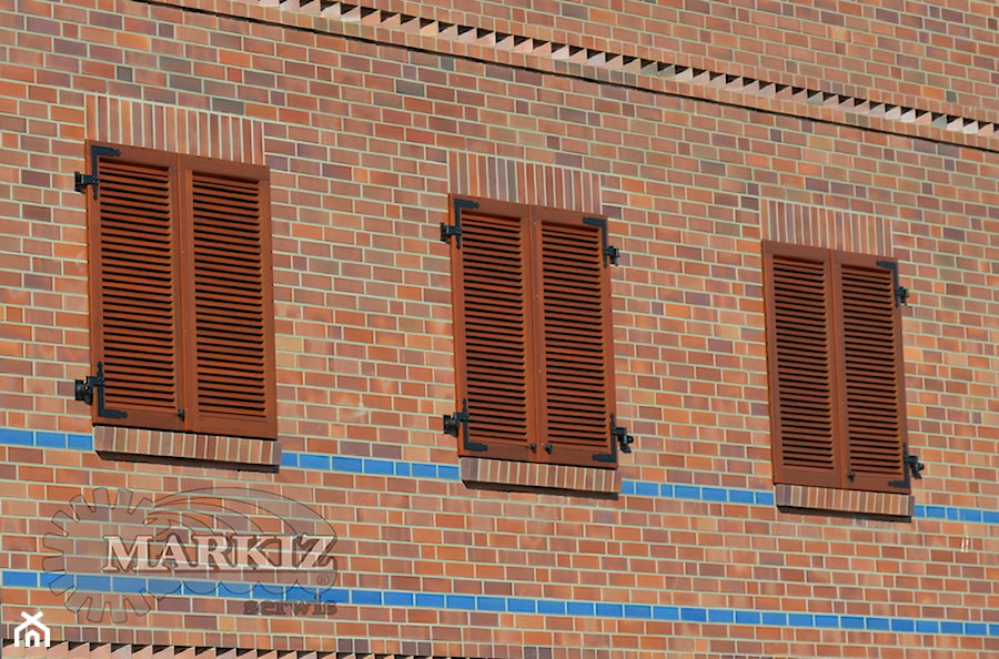 okiennice drewniane sterowane elektrycznie - zdjęcie od Markiz Serwis