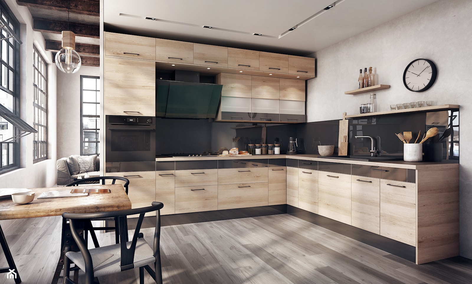 KAMduo ML – nowe spojrzenie na przestrzeń w kuchni - zdjęcie od Forestor KAM meble kuchenne - Homebook
