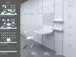 „Wall-Office“, czyli biurowa ścianka - zdjęcie od Forestor KAM meble kuchenne