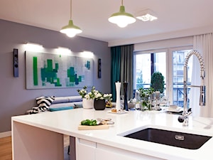 Mieszkanie z elementami zieleni - zdjęcie od Kwadraton