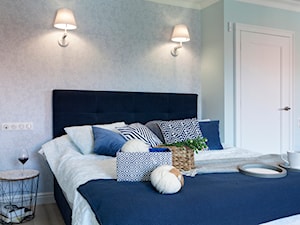 Sypialnia w odcieniach błękitu