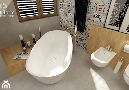 patchworkowa łazienka - zdjęcie od MOTHI.form