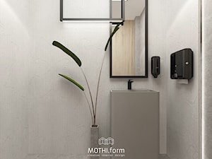 MOTHI.FORM ⋅ DOM NAD ZALEWEM ⋅ MYŚLENICE - Łazienka, styl nowoczesny - zdjęcie od MOTHI.form