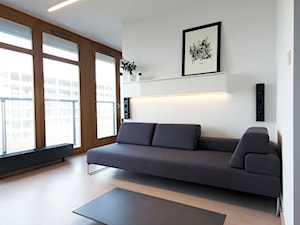 mieszkanie/ pracownia - Salon, styl minimalistyczny - zdjęcie od asymetrik studio