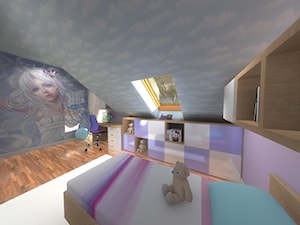 Dom Przasnysz-wnętrze - Pokój dziecka, styl nowoczesny - zdjęcie od LAURA DESIGN