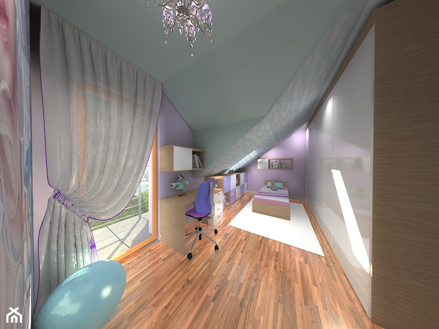 Dom Przasnysz-wnętrze - Pokój dziecka, styl nowoczesny - zdjęcie od LAURA DESIGN