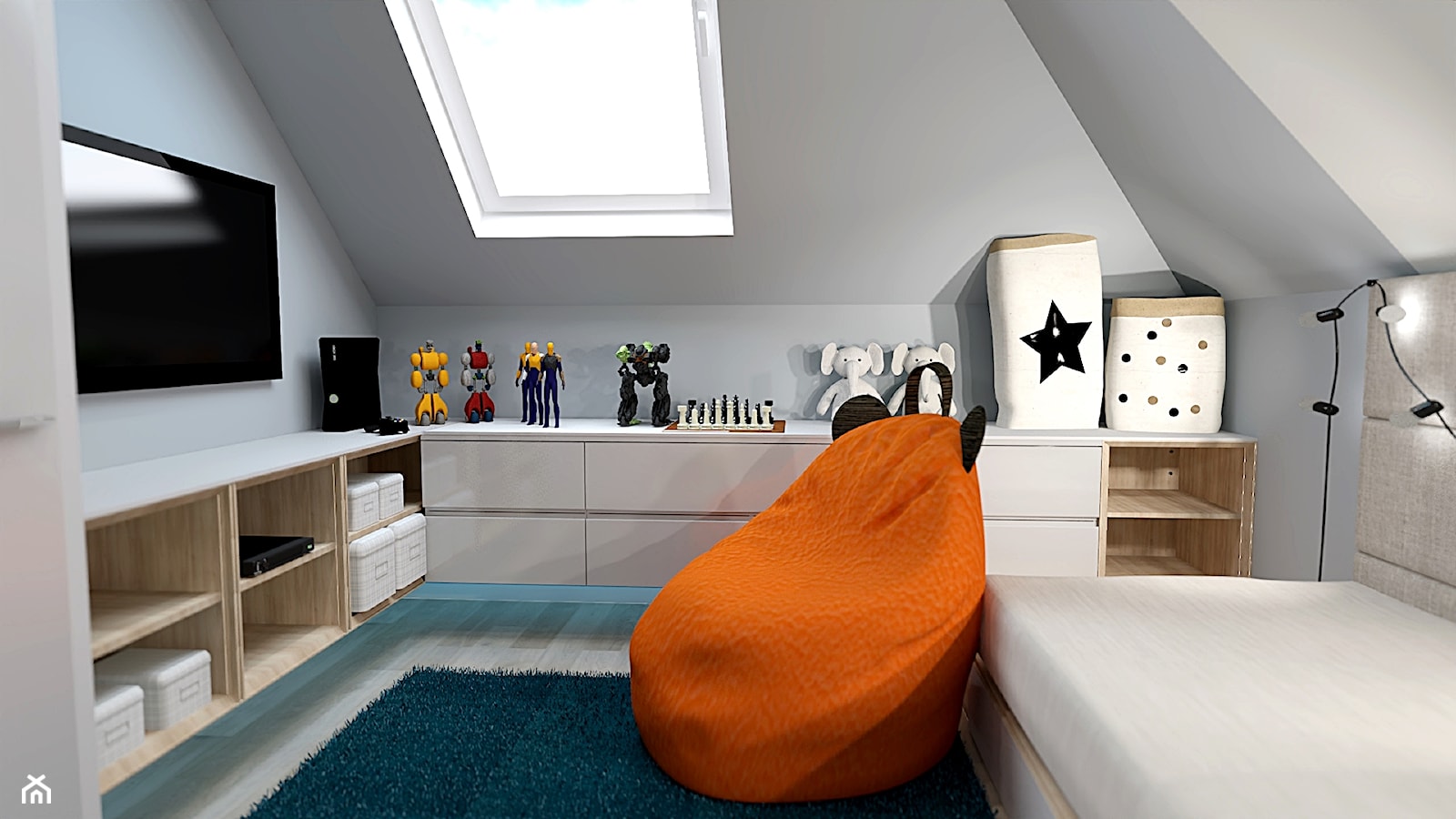 pokój dziecka - Pokój dziecka, styl nowoczesny - zdjęcie od Koko Design Urszula Kareta-Powys - Homebook