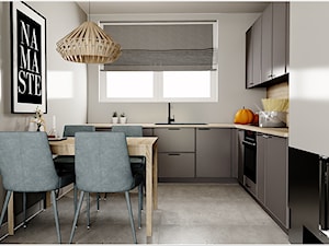 salon w domu na krótkoterminowy wynajem - Kuchnia, styl nowoczesny - zdjęcie od Koko Design Urszula Kareta-Powys