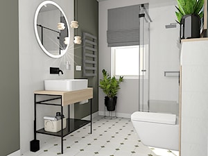 mała łazienka - Łazienka, styl nowoczesny - zdjęcie od Koko Design Urszula Kareta-Powys