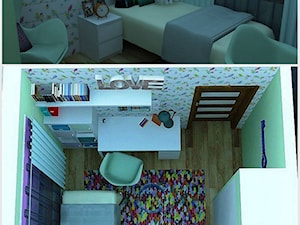 Dziewczęca sypialnia - Pokój dziecka, styl nowoczesny - zdjęcie od Garden & Home Studio Szymon Wąchała