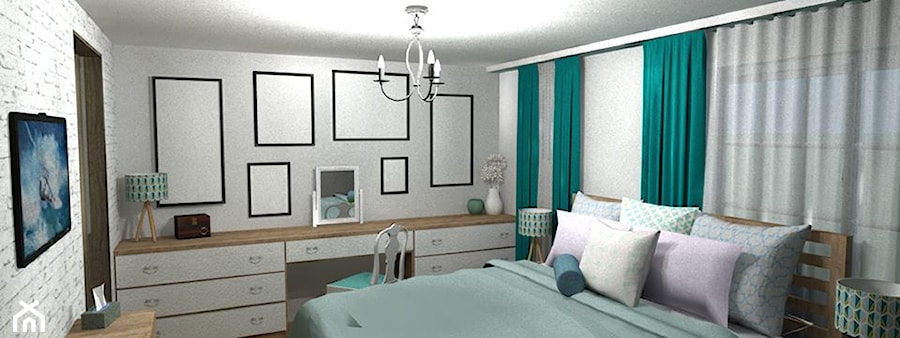 Sypialnia, styl nowoczesny - zdjęcie od Garden & Home Studio Szymon Wąchała