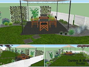 Ogród Stary Sącz-Projekt - Ogród - zdjęcie od Garden & Home Studio Szymon Wąchała