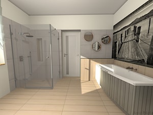 dom - Łazienka, styl skandynawski - zdjęcie od ArchiKoncept Biuro projektów i aranżacji wnętrz