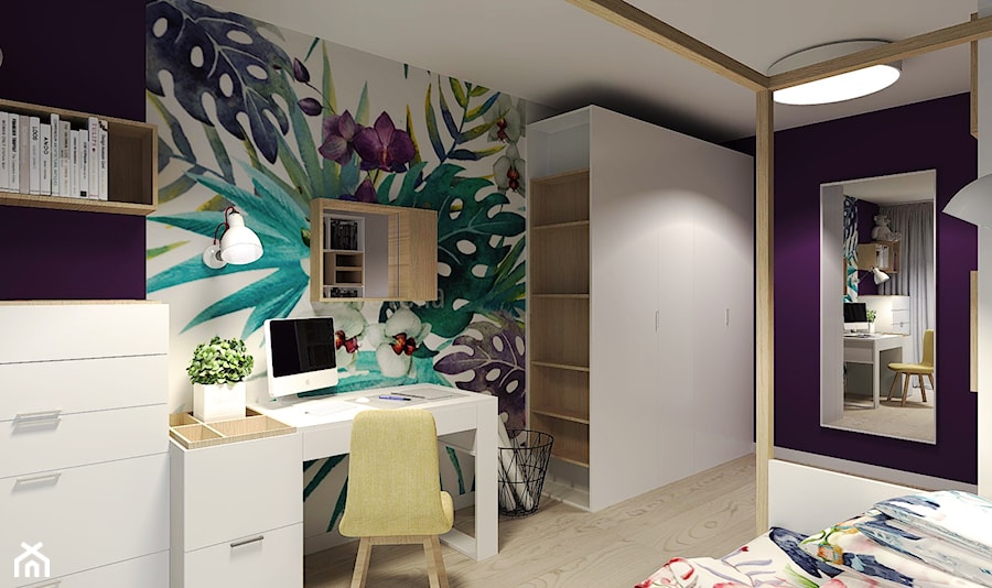 Pokój nastolatki 1 - Pokój dziecka, styl nowoczesny - zdjęcie od Agata Hann Architektura Wnętrz