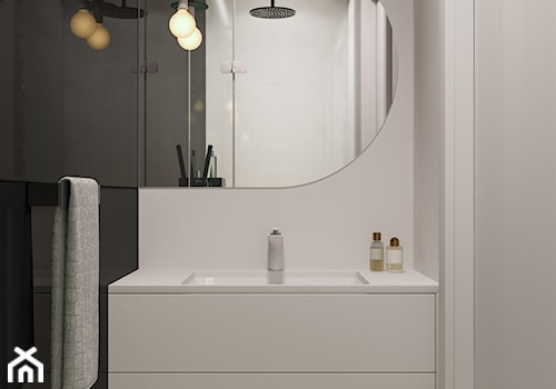 suspenzo_no.26 - Mała bez okna łazienka, styl nowoczesny - zdjęcie od suspenzo architectural group