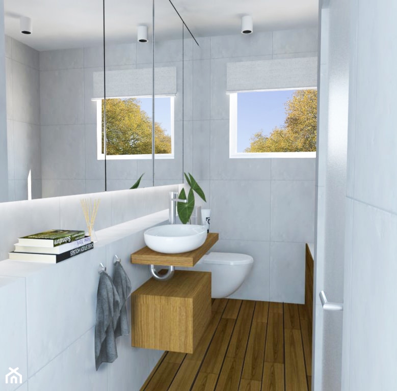 Apartament w Łodzi - Łazienka, styl industrialny - zdjęcie od Cloud Concept Studio