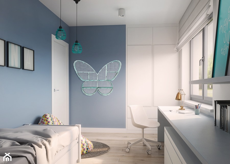 Sypialnia Lenki - zdjęcie od Cloud Concept Studio