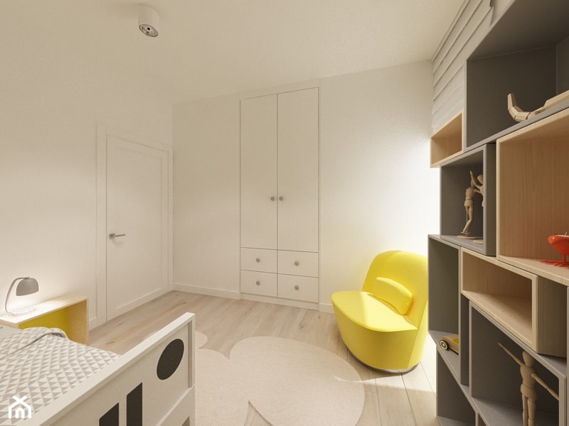 Apartament w Łodzi - Pokój dziecka, styl industrialny - zdjęcie od Cloud Concept Studio