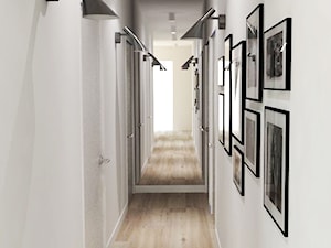Apartament w Łodzi - Hol / przedpokój, styl industrialny - zdjęcie od Cloud Concept Studio