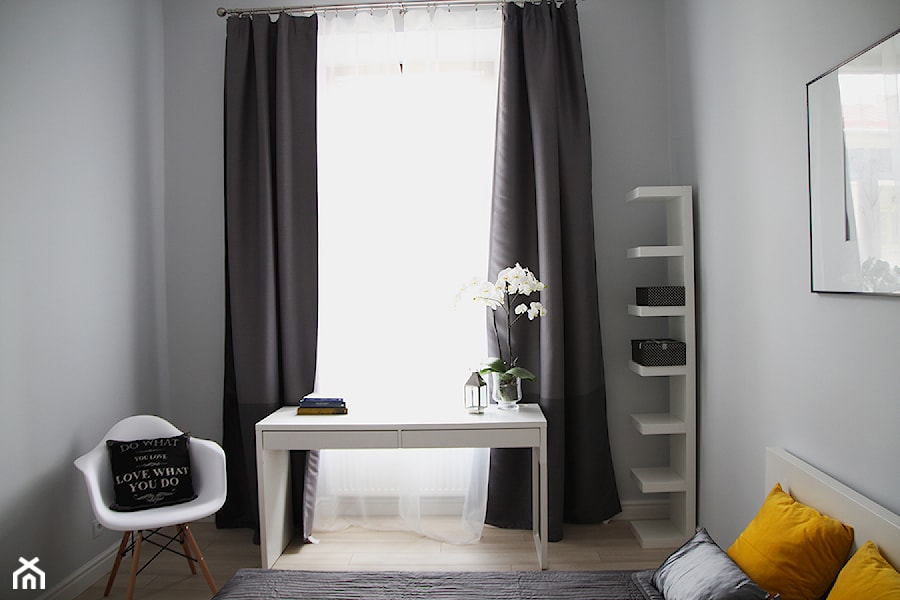 Apartament w zabytkowej kamienicy - Sypialnia, styl glamour - zdjęcie od Grey Shade