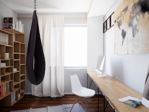 Mieszkanie - Biuro, styl skandynawski - zdjęcie od Michał Sokołowski