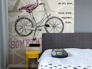 52m2 na warszawskim Muranowie - Mała sypialnia, styl nowoczesny - zdjęcie od Pracownia Wielkie Rzeczy