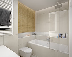 mieszkanie 80m2 - Mała na poddaszu bez okna łazienka, styl nowoczesny - zdjęcie od Pracownia Wielkie Rzeczy - Homebook