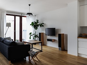 mieszkanie 80m2 - Salon, styl skandynawski - zdjęcie od Pracownia Wielkie Rzeczy