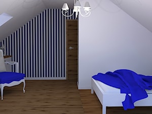 Sypialnia z kobaltem