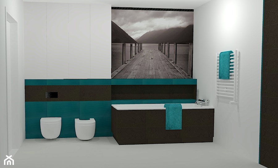 Łazienka, styl nowoczesny - zdjęcie od FlamingProjekt