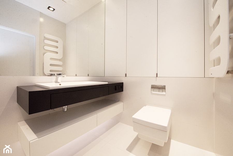 Łazienka, toaleta - Łazienka, styl minimalistyczny - zdjęcie od Fawre s.c.