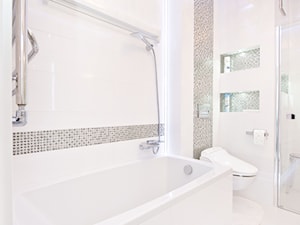 Łazienka, toaleta - Średnia bez okna łazienka, styl glamour - zdjęcie od Fawre s.c.