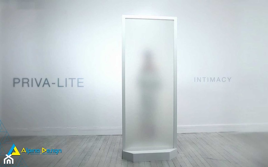 Priva Lite szkło inteligentne 3 - Wnętrza publiczne, styl minimalistyczny - zdjęcie od Alpina Ogrody Zimowe & Szkło Architektoniczne