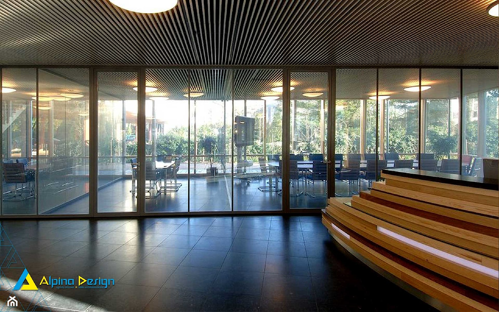 Priva Lite szkło inteligentne 4 - Wnętrza publiczne, styl nowoczesny - zdjęcie od Alpina Ogrody Zimowe & Szkło Architektoniczne - Homebook