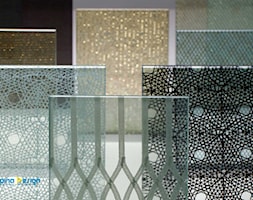 Tex Glass - szkło dekoracyjne - Wnętrza publiczne, styl nowoczesny - zdjęcie od Alpina Ogrody Zimowe & Szkło Architektoniczne - Homebook