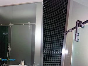 szkło architektoniczne, łazienka, hall - Łazienka, styl minimalistyczny - zdjęcie od Alpina Ogrody Zimowe & Szkło Architektoniczne