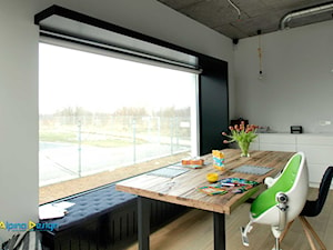 okna, drzwi, szkło architektoniczne 2 - Jadalnia, styl nowoczesny - zdjęcie od Alpina Ogrody Zimowe & Szkło Architektoniczne