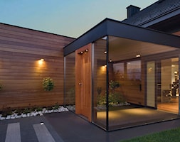 drzwi, okna, szkło architektoniczne - Ogród, styl nowoczesny - zdjęcie od Alpina Ogrody Zimowe & Szkło Architektoniczne - Homebook