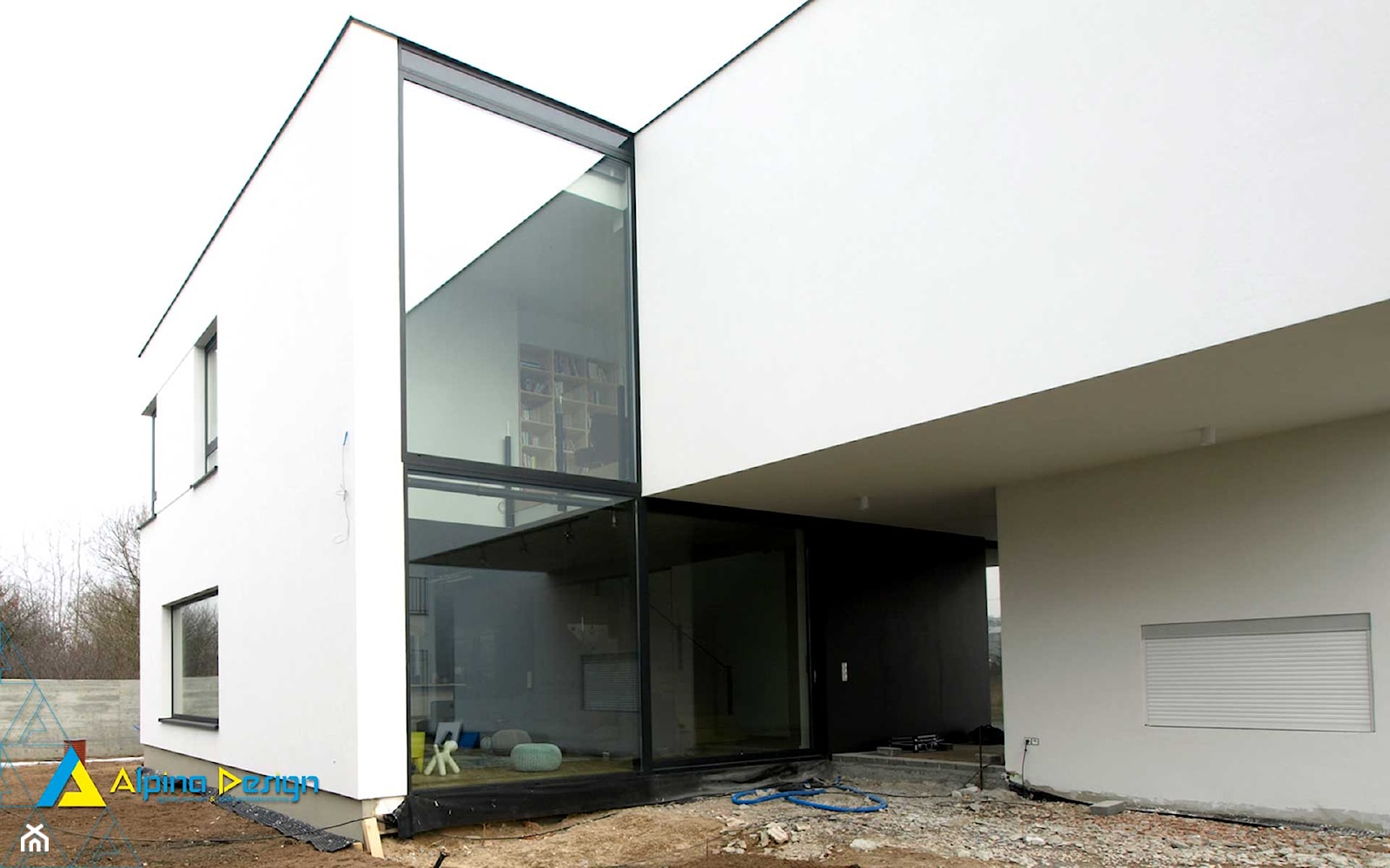 okna, drzwi, szkło architektoniczne 2 - Domy, styl minimalistyczny - zdjęcie od Alpina Ogrody Zimowe & Szkło Architektoniczne - Homebook