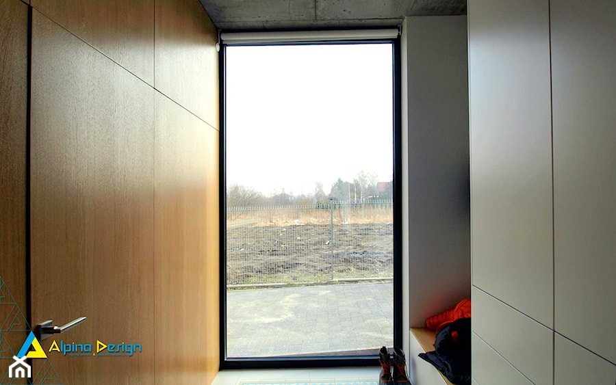 okna, drzwi, szkło architektoniczne 2 - Hol / przedpokój, styl minimalistyczny - zdjęcie od Alpina Ogrody Zimowe & Szkło Architektoniczne