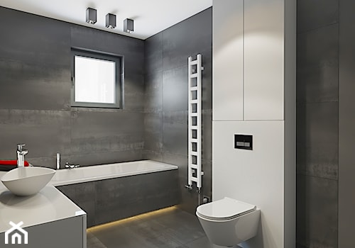 INTERIOR I 1 I 2018 - Średnia łazienka z oknem, styl nowoczesny - zdjęcie od Manufaktura Projektów