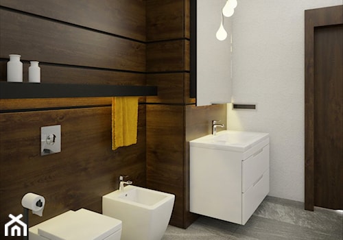 INTERIOR | bathroom 1 - Łazienka, styl nowoczesny - zdjęcie od Manufaktura Projektów