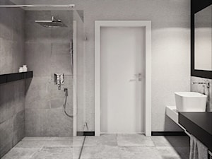 INTERIOR | bathroom first-floor - Łazienka, styl nowoczesny - zdjęcie od Manufaktura Projektów